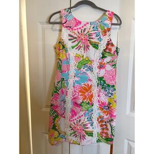 Lilly Pulitzer for Target 50th Anniversary Collection Cotton Shift Dress Size 10